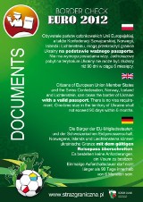 EURO 2012: Straż graniczna przygotowała specjalny plakat