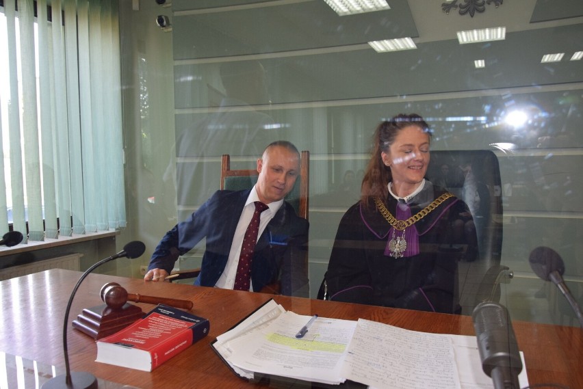 Pierwsza symulacyjna rozprawa w Sądzie Rejonowym w Sandomierzu. Duże emocje na sali rozpraw. Zobaczcie zdjęcia