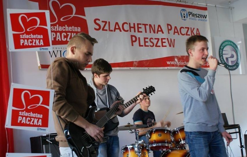 Szlachetna paczka koncert w ZSP-P w Marszewie