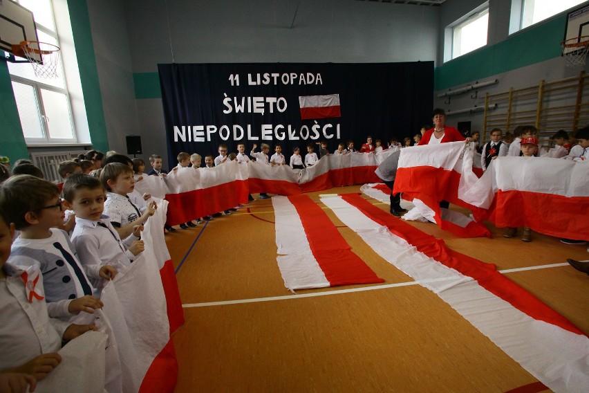 Święto Niepodległości w SP nr 36 w Łodzi