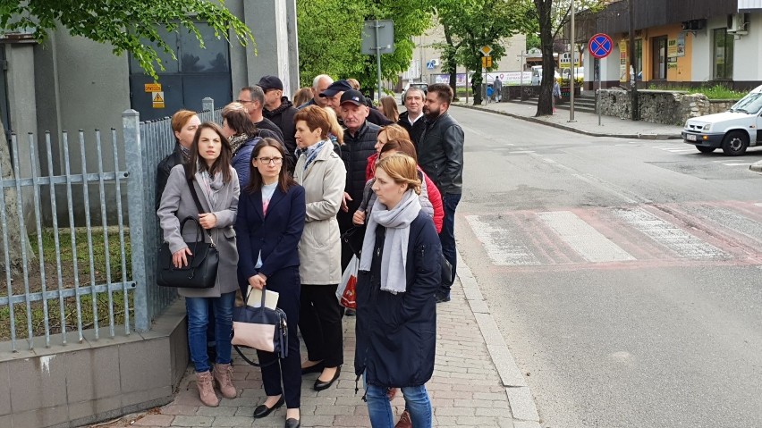 Alarm bombowy przed egzaminem maturalnym w Centrum Kształcenia Zawodowego i Ustawicznego w Strzelcach Opolskich