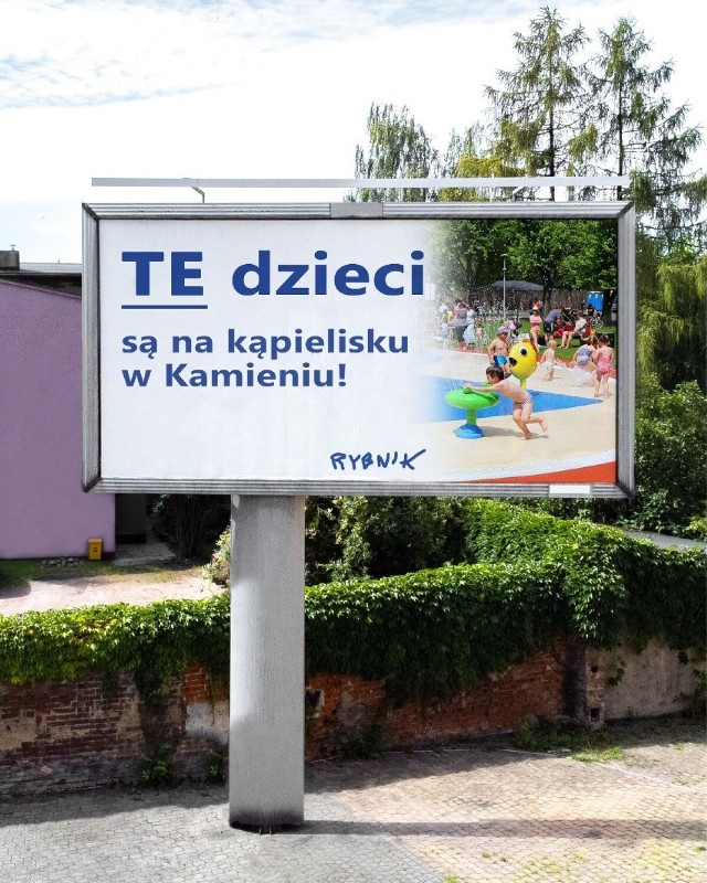 Billboardy Fundacji Kornice nie mają łatwo w Rybniku. Tu odpowiedź na pytanie: "gdzie są te dzieci?"

