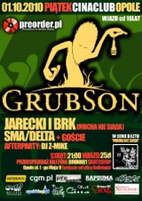 Już dziś GrubSon i duet Jarecki&amp;BRK zagrają w Cina Club w Opolu