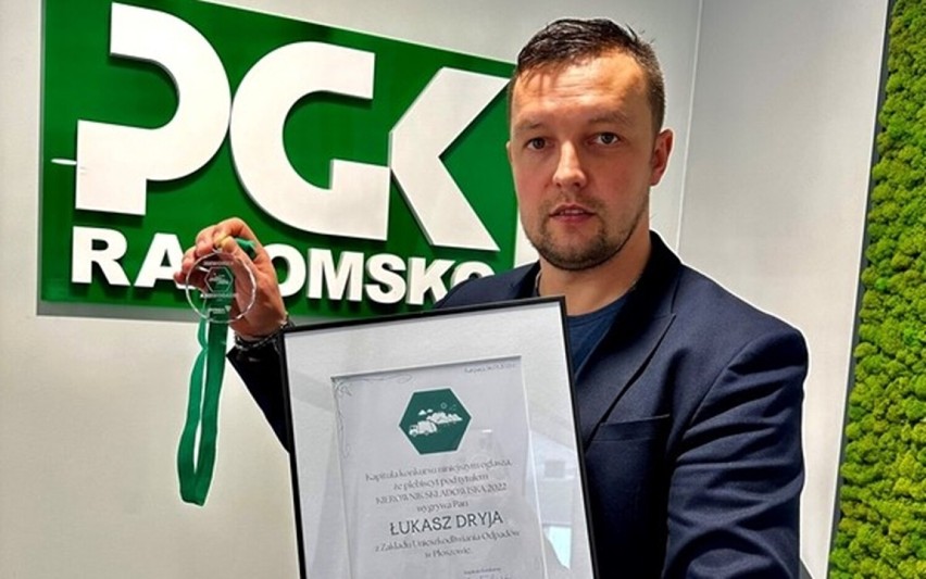 Łukasz Dryja z Radomska został Kierownikiem Składowiska 2022 Roku. To nowy konkurs w branży