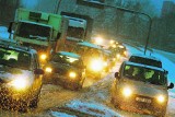 Wrocław: Gdy pada śnieg, pługi stoją w bazie