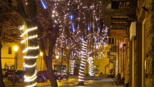 Tysiące lampek rozświetliło olkuski rynek