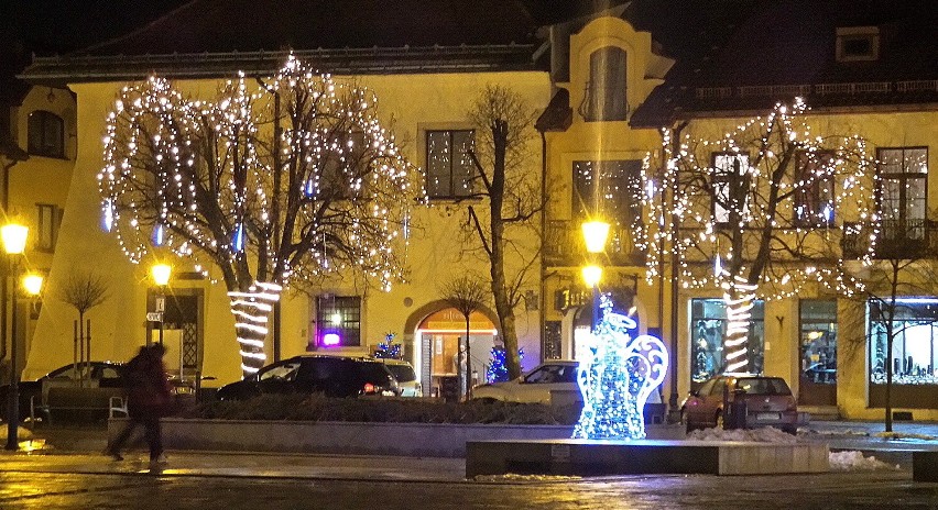 Tysiące lampek rozbłysnęło na olkuskim rynku