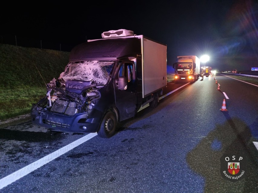 Wypadek na autostradzie A1