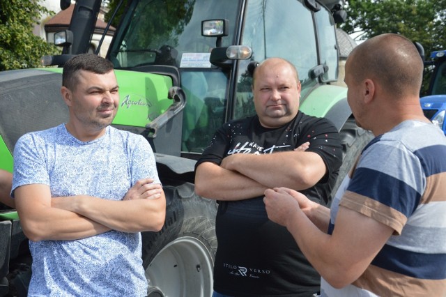 Protest hodowców w Srocku 10.07.2020