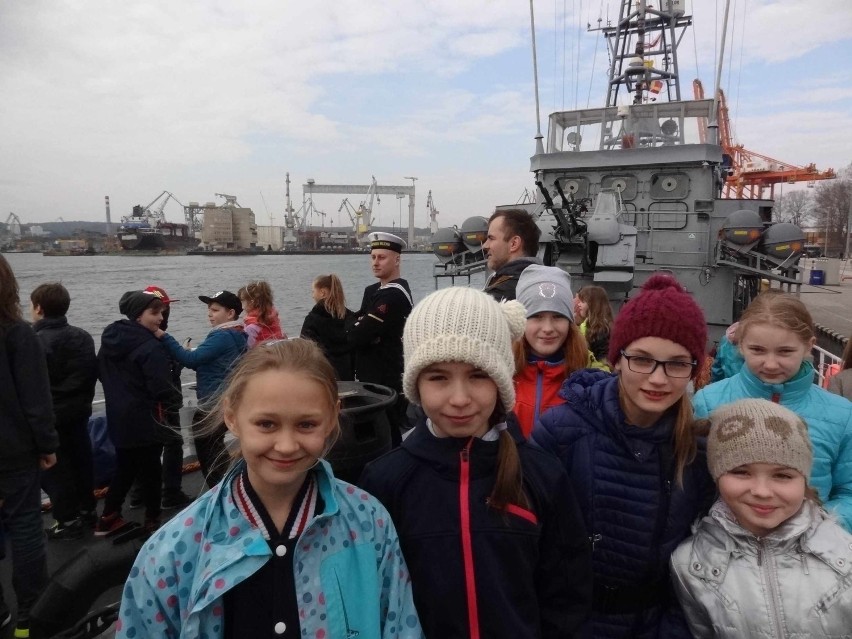 SP9 Rumia: Dzieci w... Marynarce Wojennej [ZDJĘCIA]