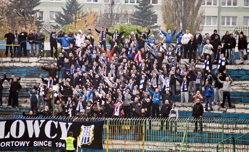 Stomil Olsztyn - Okocimski Brzesko 2:0 [kibice na trybunach - zdjęcia]