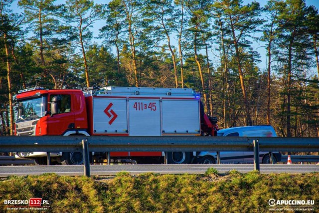 Do zdarzenia doszło na 485 kilometrze autostrady A4