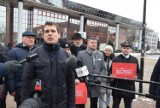 Protest w Częstochowie. Sprzeciwiają się planom wyburzenia dworca PKP i budowie nowego