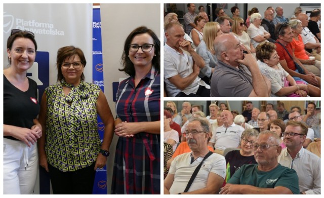 Trzy konkretne posłanki Platformy Obywatelskiej i ich trzy konkrety w Pleszewie. Takich tłumów w Bibliotece w Pleszewie jeszcze nie było