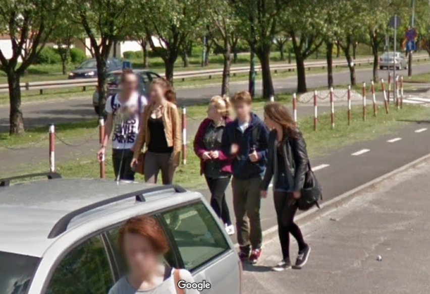 Kamery Google Street View na Osiedlu Bielany w Legnicy...