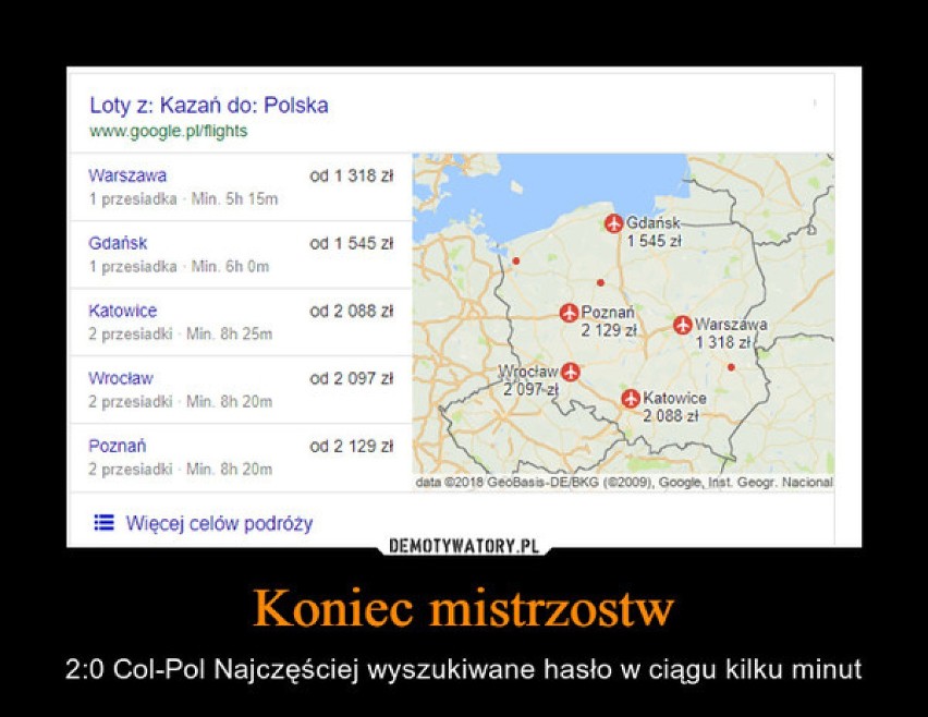 Memy po meczu Polska - Kolumbia. Internauci nie pozostawiają suchej nitki na naszych "orłach" [GALERIA]