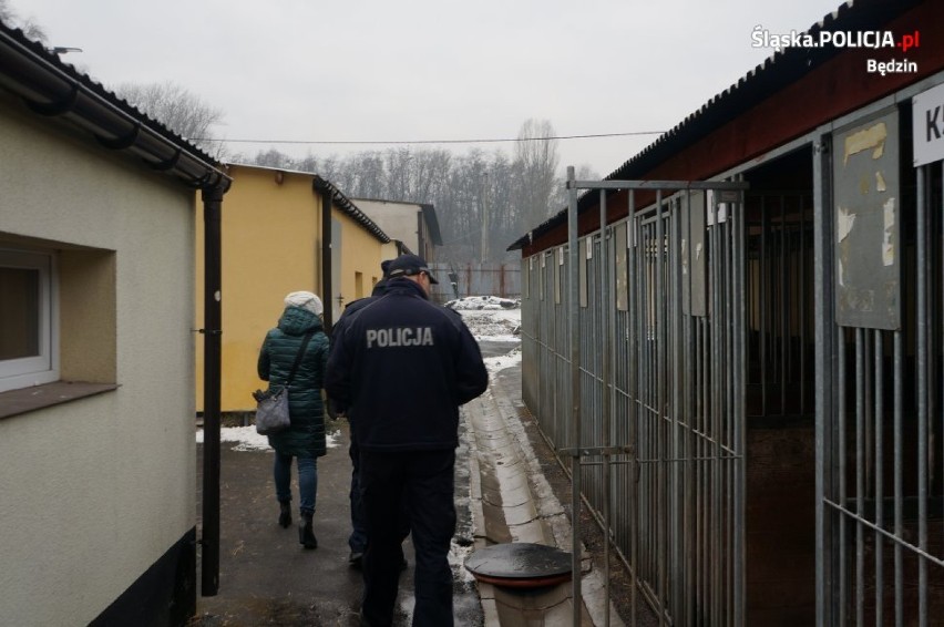 Będzińscy policjanci wspomogli schronisko dla zwierząt w Sosnowcu [ZDJĘCIA]