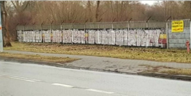 Tyle zostało z grafitti Korony Kielce