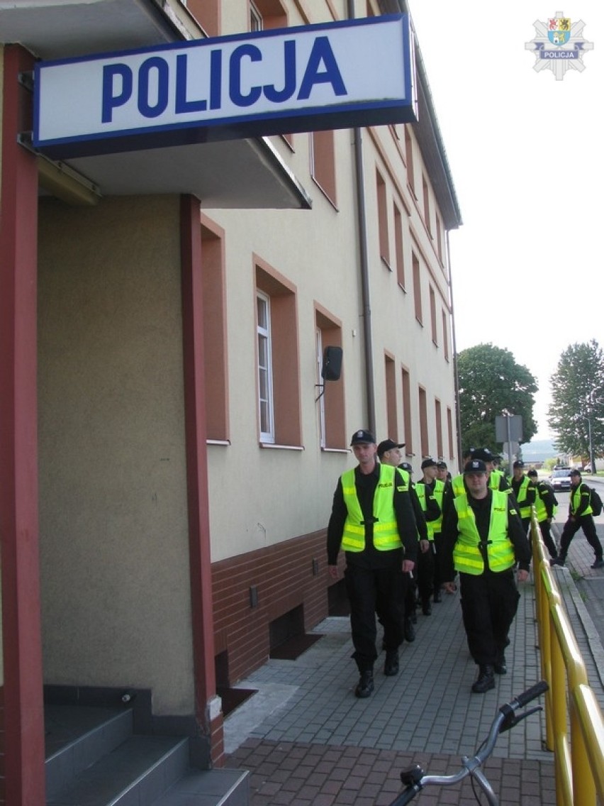 Patrole przyszłych policjantów w Lęborku