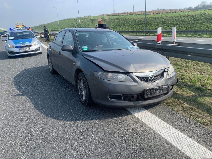 Karambol z udziałem pięciu aut i zepsute auto dostawcze. Koszmar kierowców na A4