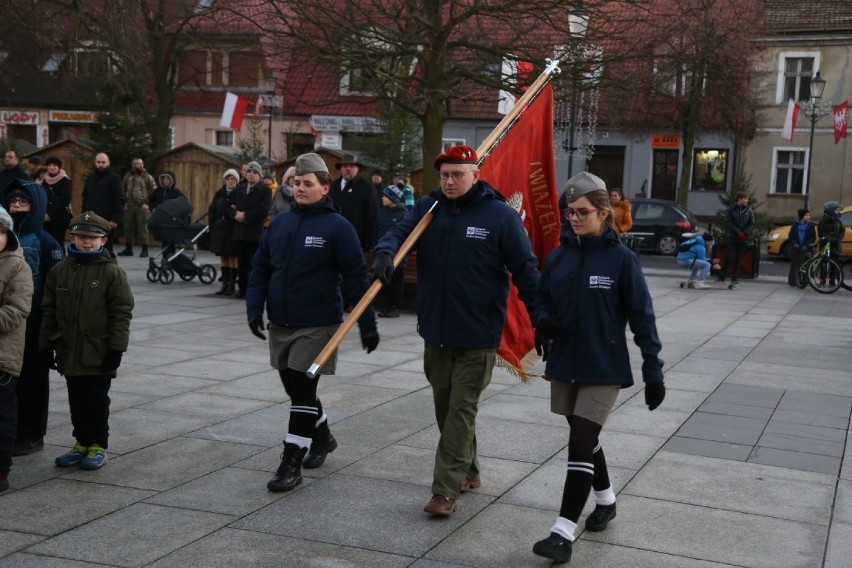 Wolsztyńscy harcerze po raz kolejny zorganizowali Apel Poległych na Rynku Miejskim 