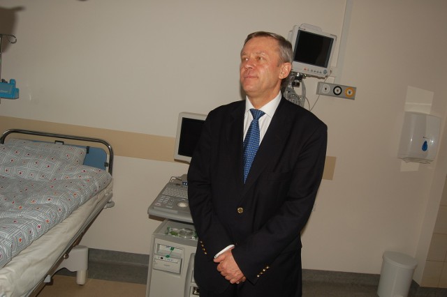 Profesor Andrzej Rynkiewicz to znany nie tylko na Pomorzu kardiolog. Na zdj. w szpitalnej pracowni.
