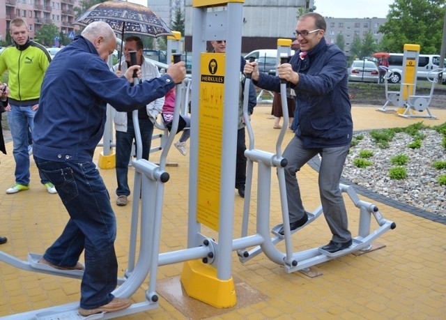 Nowa siłownia pod chmurką w Zawierciu? Jedna jest już przy ulicy Wierzbowej.