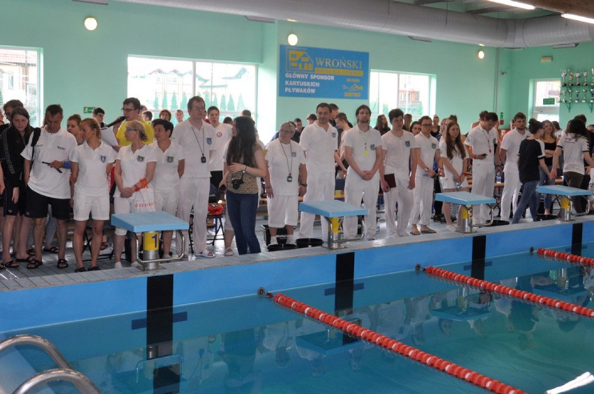 Finał Pomorskiej Ligi Pływackiej Juniorów w Kartuzach