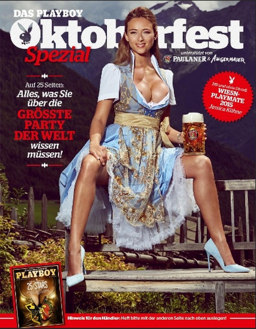 Jessica Kühne - królowa Oktoberfest 2015 [Wiesn-Playmate 2015]