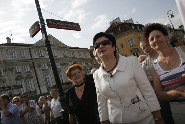 Jednym z ulubionych miejsc w Warszawie Hanna Gronkiewicz - Waltz jest Krakowskie Przedmieście