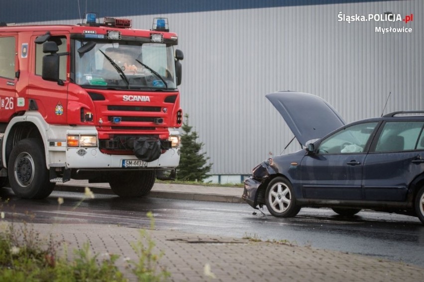 Czarny dzień w Mysłowicach. Siedem zdarzeń drogowych w ciągu pięciu godzin ZDJĘCIA