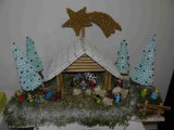 Krotoszyn - Bożonarodzeniowe szopki wykonane przez dzieci. Można je oglądać w muzeum
