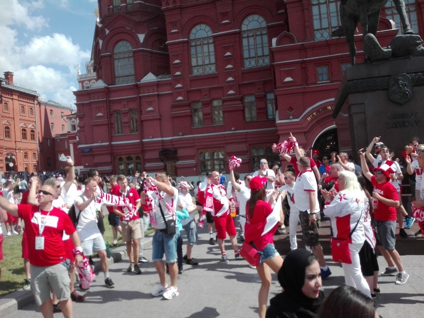 Kaliszanie w Moskwie na meczu Polska - Senegal