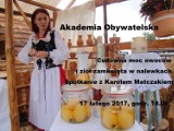Akademia Obywatelska w Małkowie z... nalewkami. Spotkanie w piątek 17 lutego