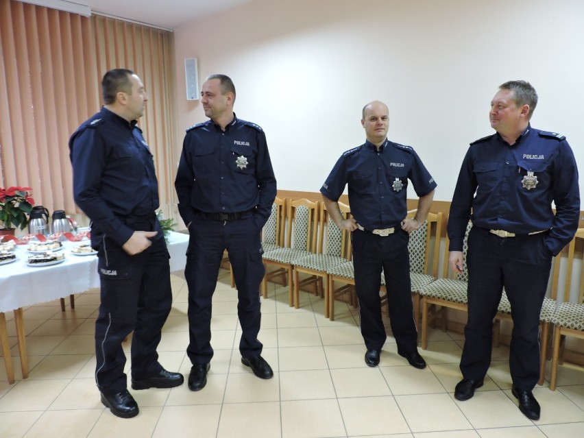 Uroczyste spotkanie opłatkowe w Komendzie Powiatowej Policji w Złotowie