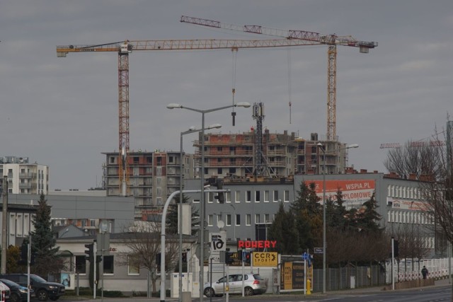Marcelin to rejon Poznania, gdzie toczy się obecnie najwięcej prac budowlanych