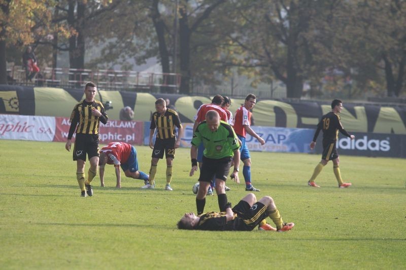 GKS Katowice - Piast Gliwice 3:2 [ZDJĘCIA]. Derby w 1 lidze dla GKS-u