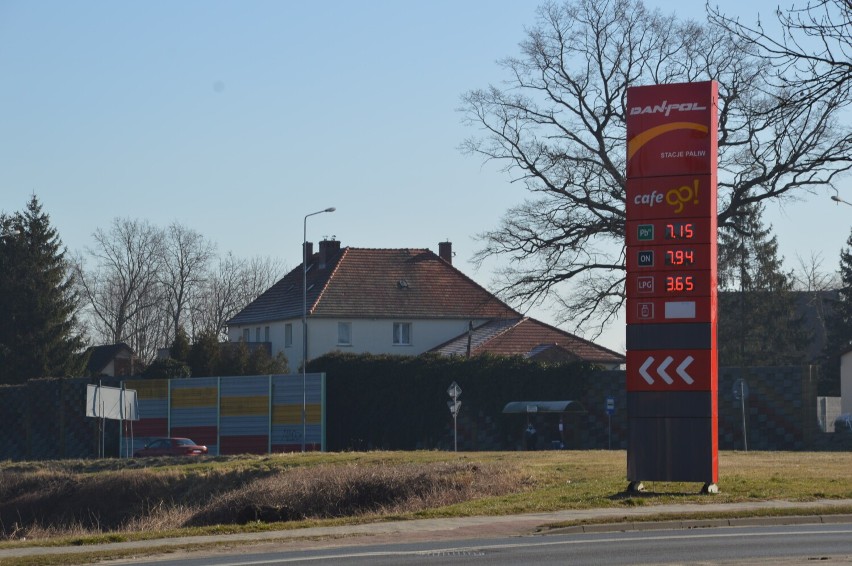 Stacja paliw Danpol w Żaganiu