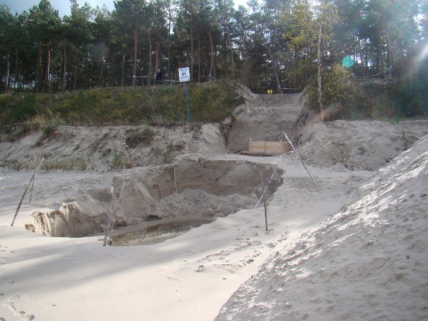 Gmina Sztutowo remontuje zejścia na plażę. Prace potrwają do końca listopada