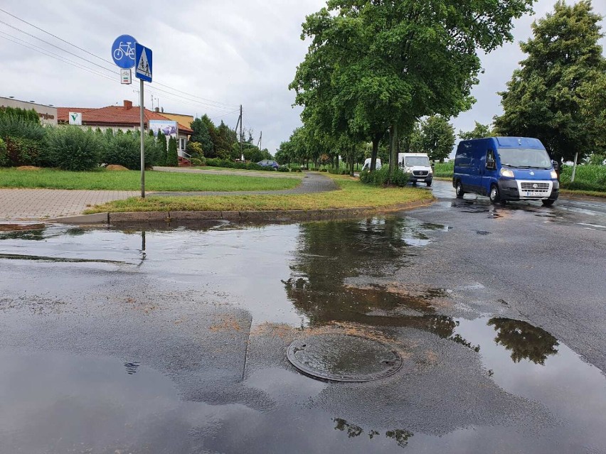 Skrzyżowanie Lubuskiej i Wolińskiej w Lesznie