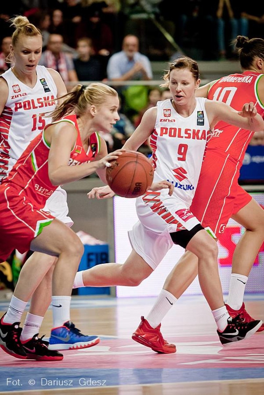 Wałbrzych:Reprezentacja Polski koszykarek pokonała Białoruś 65:56