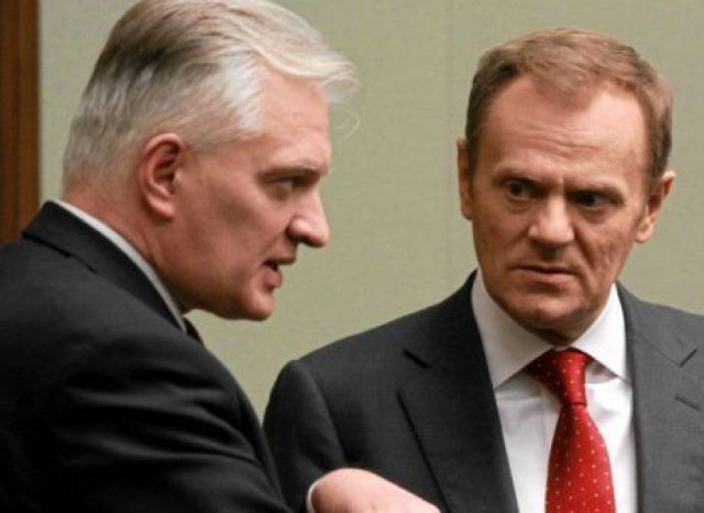 Donald Tusk i Jarosław Gowin