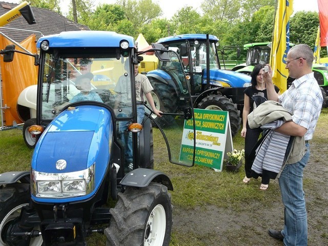 Targi są okazją do zapoznania się z ofertą producentów traktorów