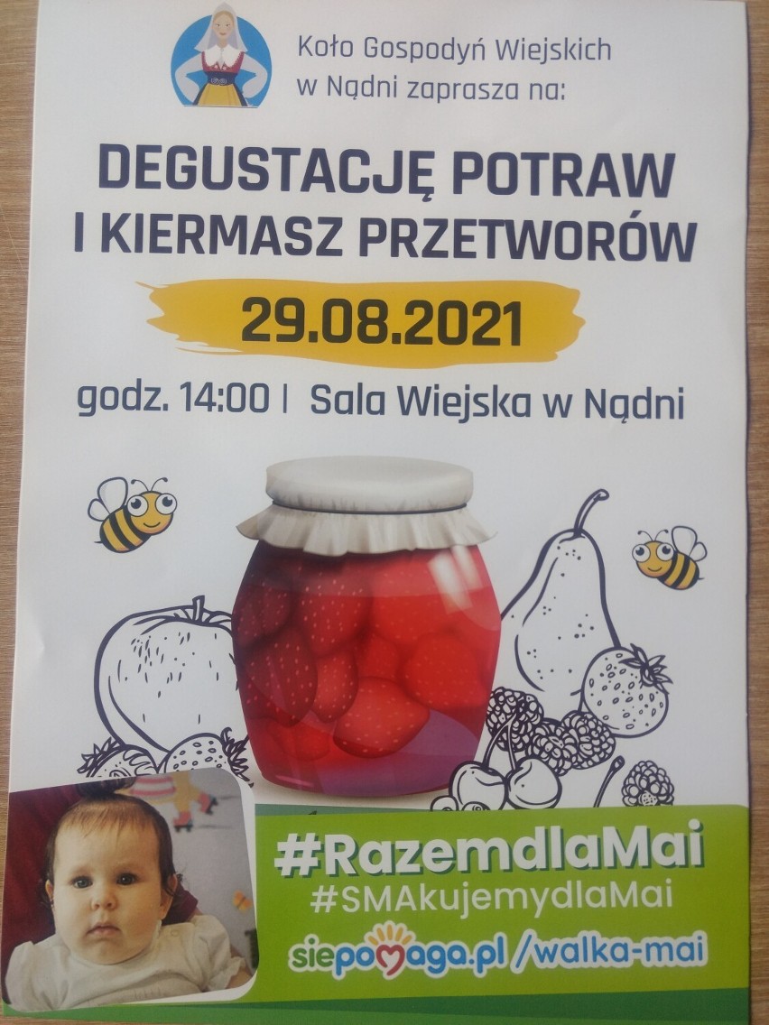 Razem dla Mai. Gmina Zbaszyń: Degustacja potraw i kiermasz...