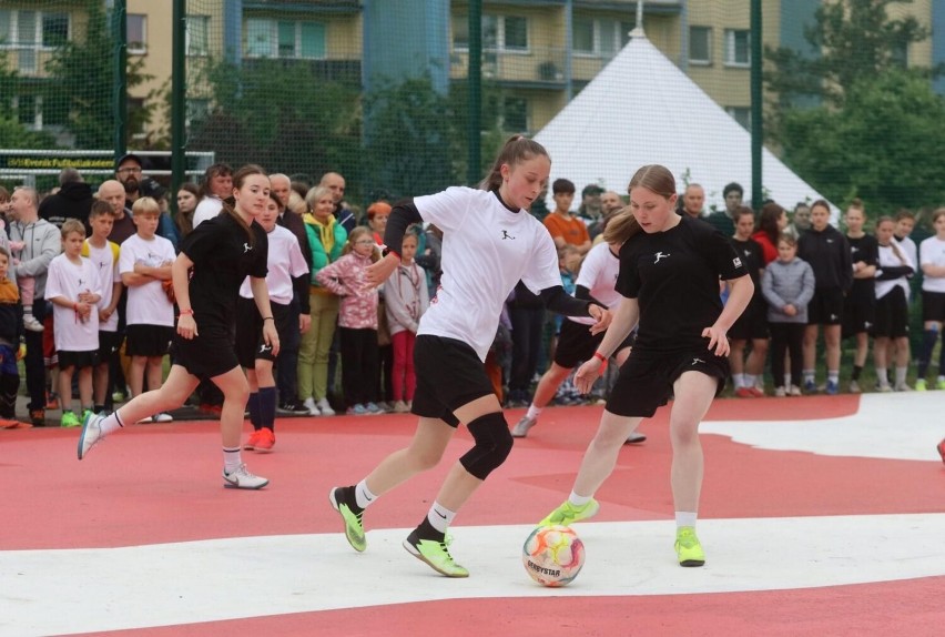 Główną postacią festynu był Lukas Podolski....