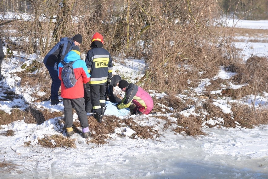 Dramatyczna akcja ratunkowa w miejscowości Machnacz w gminie...