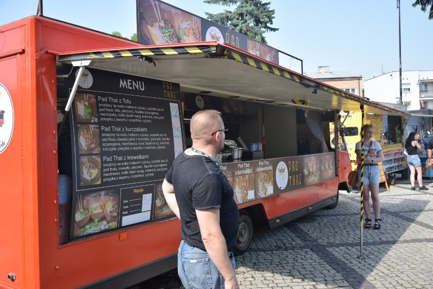 Zeszłoroczny zlot food trucków na Rynku w Kraśniku...