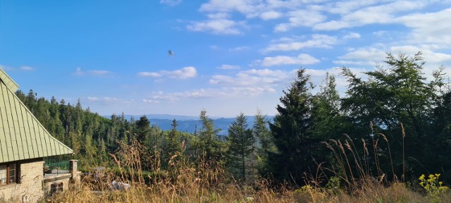 Najkrótszy i najłatwiejszym szlakiem do schroniska na Przehybie jest trasa turystyczna z Gabonia  drogą asfaltową. Czas jej przejścia to 2:15  godzin– 6,5 km. Idealna dla rodzin z dziećmi, czy rowerzystów. Po drodze piękne widoki, wiaty oraz ławeczki, szczególnie w upalne dni górki strumyk oraz mnóstwo drzew dostarczający przyjemne ochłodzenie. Jest tam również kaplica św. Kingi, gdzie odbywają się msze św.