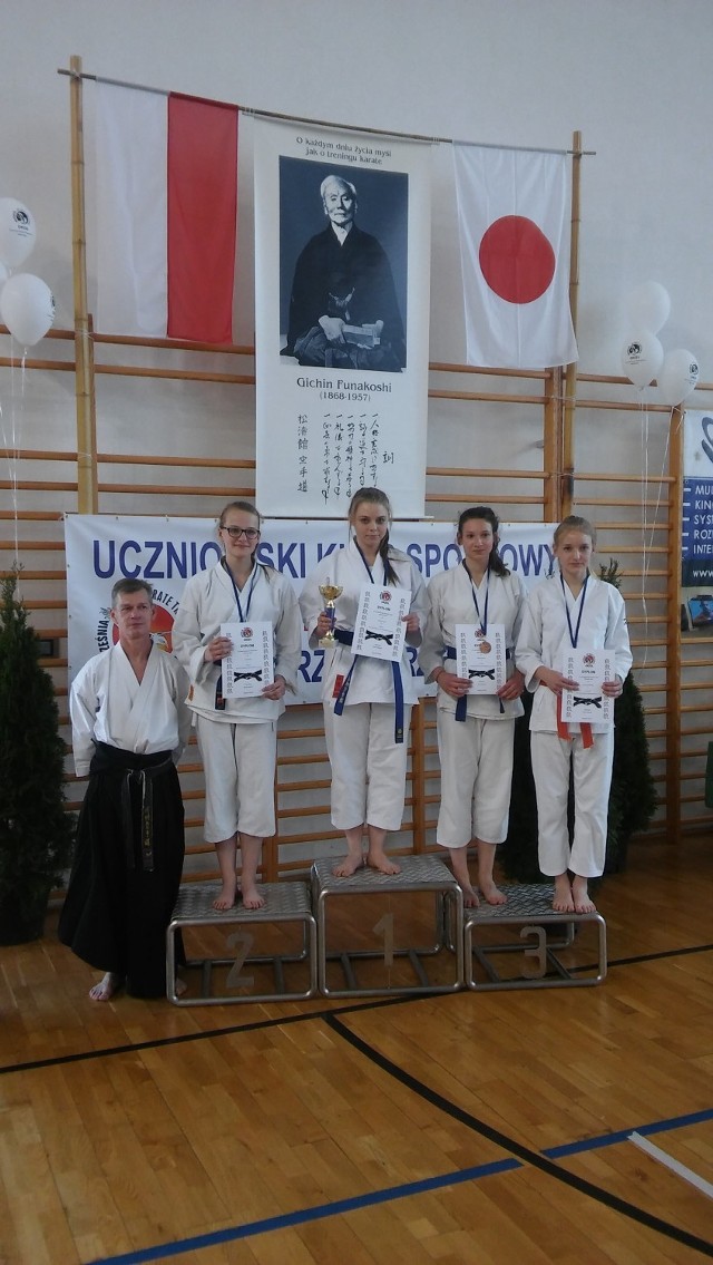 Karatecy z regionu rywalizowali w zawodach we Wrześni