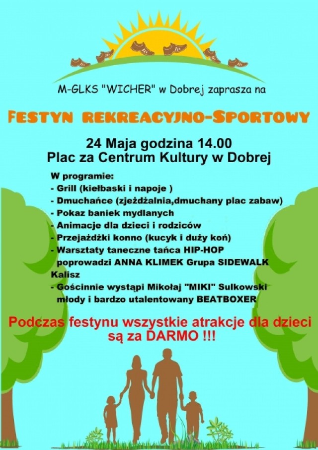 Festyn rekreacyjno-sportowy w Dobrej